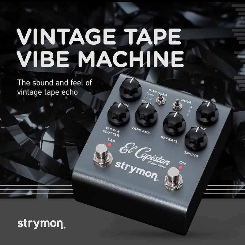 Strymon El Capistan V2 dTape Echo Pedal - Image 2