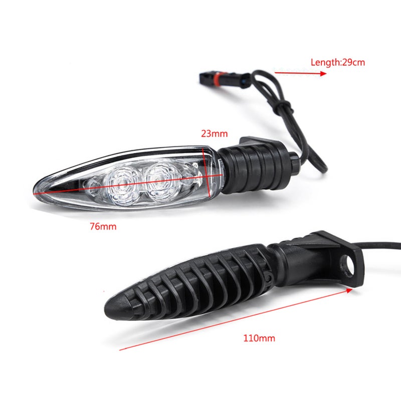 Motorcycle LED Turn Signals Indicators Front & Rear Turn Lights Replacement for BMW R1200GS G310R G310GS F800GS F700GS - Image 5