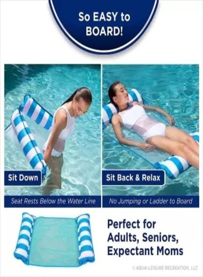 TOKEZO 4-in-1 Monterey Hammock Pool Float & Water Hammock – Multi-Purpose, Inflatable Pool Floats for Adults - Image 2