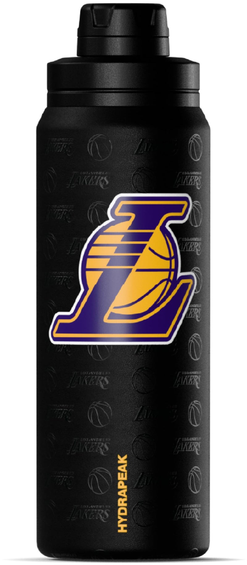 Hydrapeak x NBA Officially Licensed Los Angeles Lakers 26 oz Active Water Bottle with Chug Lid and Handle Reusable Stainless Steel Double Wall Insulated Sports Gift