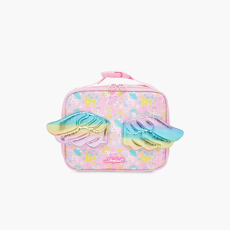 Skylar Fairy Print Lunch Bag with Wings for Girls - Image 1