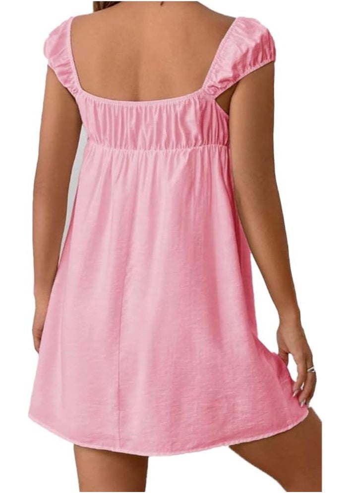 Hanady - Elegant Women's Lingerie - Tull Material - Rose - Image 1