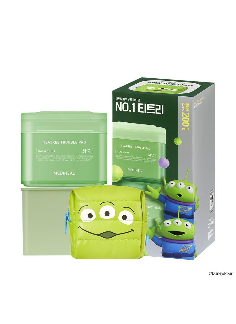 MEDIHEAL MEDIHEAL Madecassoside Toner Pads Disney Pixar EditionCentella Asiatica to Improve Uneven Skin Tone  Vegan Face Gauze Pads Full size 100 Pads  Refill 100 Pads Teatree 200 pads 