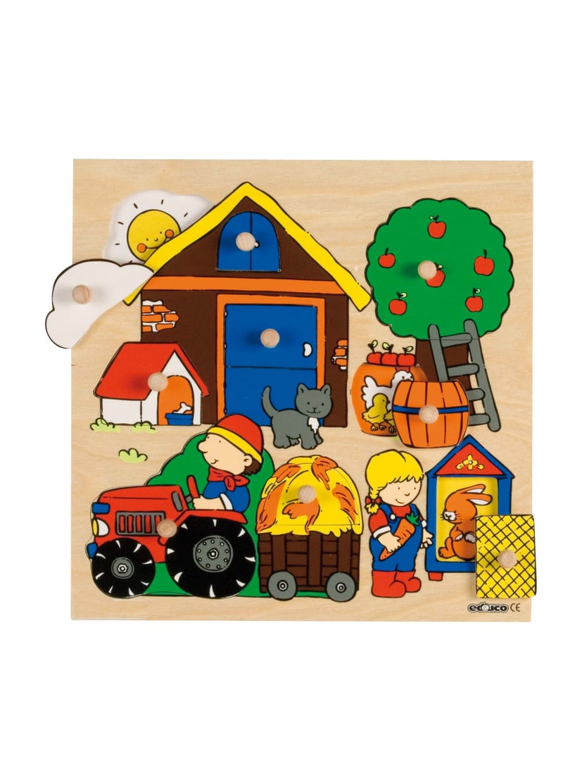 Hidden Surprise Puzzle Farm House