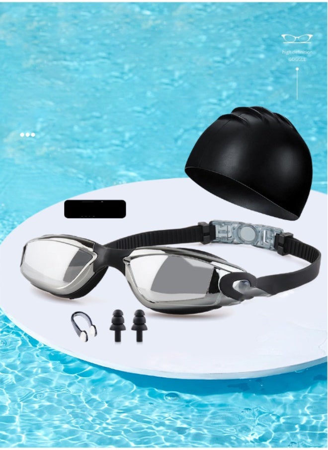 Super ZYouth Waterproof Swimming Goggles - Anti Fog Swimming Goggles and UV Protection - Swim Goggles Kit Comes With Storage Box Nose Clip and Earplugs and Swimming Cap, Portable  - Image 2