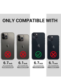 BORTONY iPhone 14 Plus /13 Pro Max Privacy Screen Protector 9H Anti Spy Dark Film Guard Case Friendly Bubble Free Tempered Glass for Apple iPhone 14Plus/13 Pro Max 6.7 Inch 2022  - Image 4
