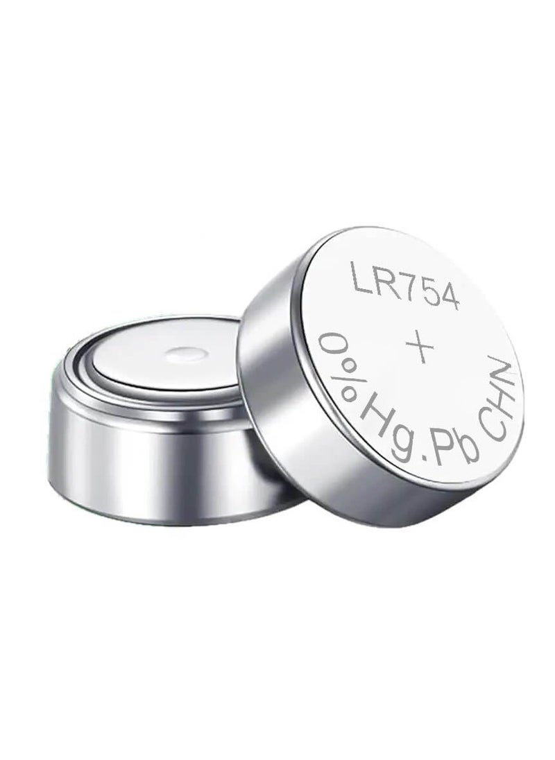 BESTON - BESTON BST-LR754 AG5 Lithium Battery (10pcs) 2 * 5: Pack of 10 BST-LR754 AG5 Lithium Batteries, (Pack of 10) - Image 1