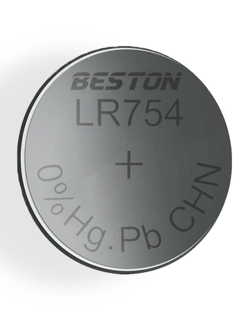 BESTON - BESTON BST-LR754 AG5 Lithium Battery (10pcs) 2 * 5: Pack of 10 BST-LR754 AG5 Lithium Batteries, (Pack of 10) - Image 1