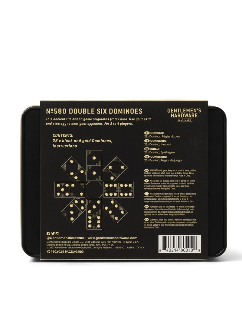 GENTLEMEN'S HARDWARE Double Six Dominoes  - Image 4
