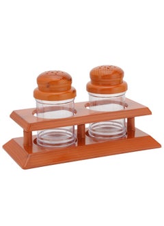 DELCASA Salt And Pepper Shaker Set With 68ml Capacity DC2154 Hassle Free And Hygienic BPA-Free Polymer Break-Resistant 12.5x7x10 Cm  - Image 2