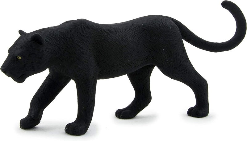 SQUISHCO Black Panther Toys for Boys, Black Panther Toy, Animal Toys for Kids Realistic Black Panther Animal Model Jungle Safari Learning and Imaginative Play - Image 2
