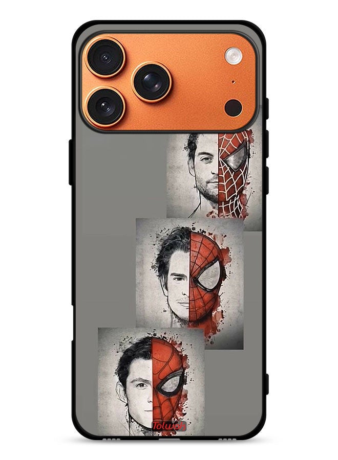 Tolwak Apple iPhone 17 Pro Max Protective Case Cover Spider Man Art - Image 1