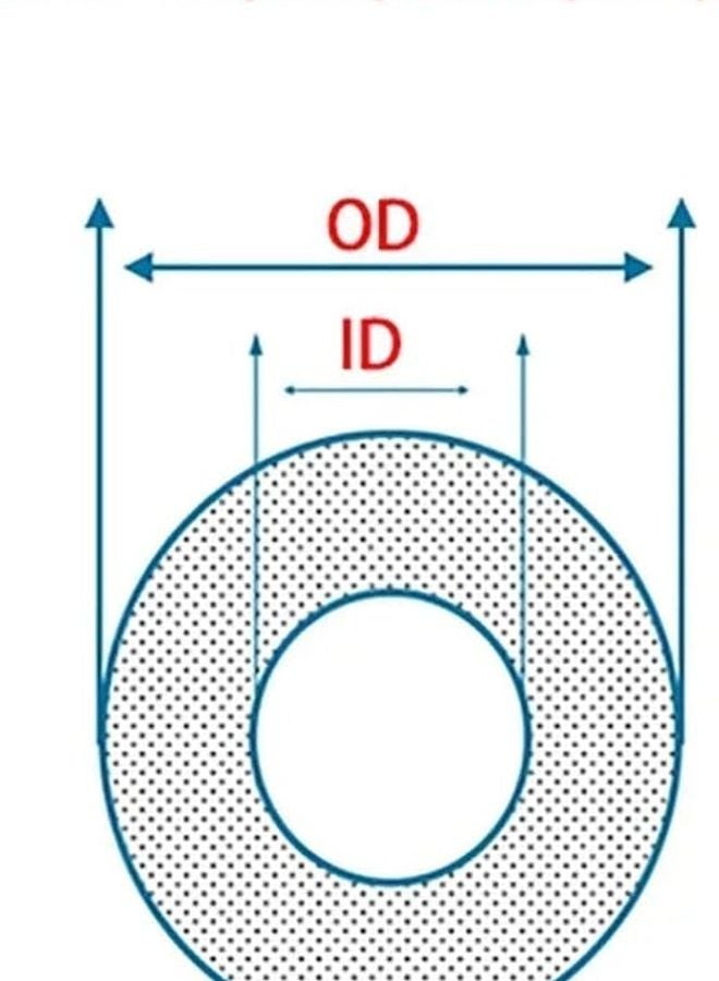 1 Metre Thickening Silicone Hose Tube Braided Fibre Pipe For Food Processing - Image 3