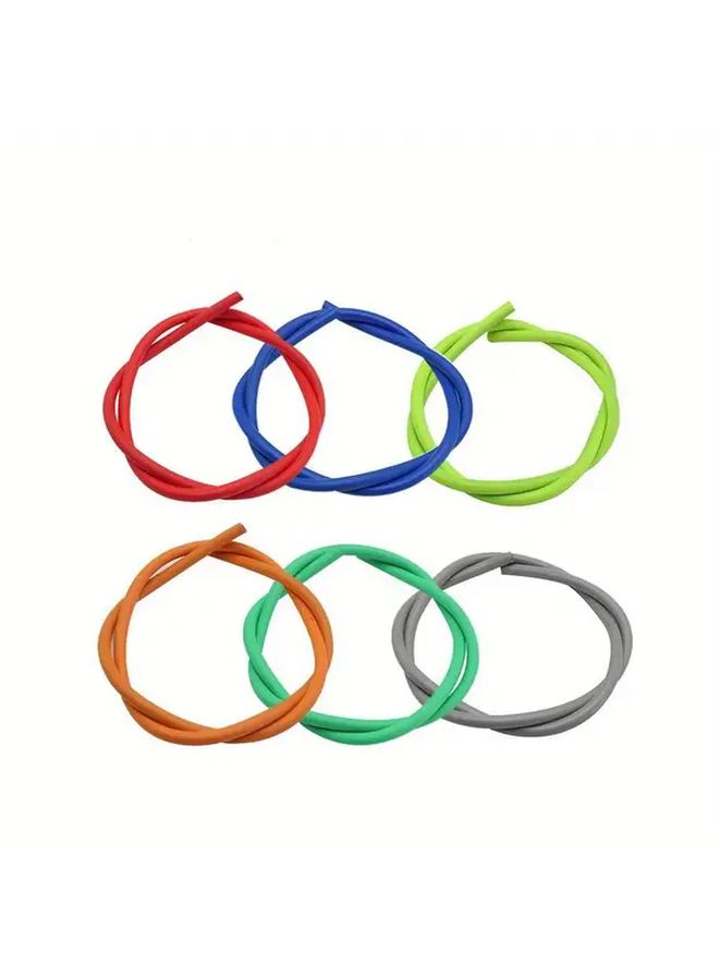 Yellow 39 Inch Universal Motorcycle Gas Oil Fuel Line Hose for Dirt Pit Bike ATV - Image 1