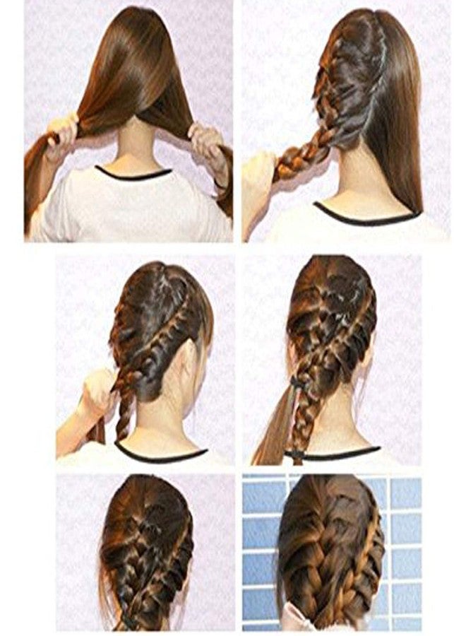 HUNCHA Fashion French Hair Styling Clip Stick Bun Maker Braid Tool Magic Twist Plait Hair Fishtail Braiding Tool for Women, Pack of 2 - Image 2