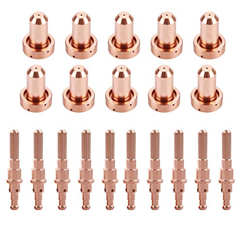KEMAO 9-8212 90/100A Nozzle Tips 9-8215 Electrode, 20Pack, Fit for Thermal Dynamics SL60/SL100 Plasma Cutting Torch Consumables - Image 4