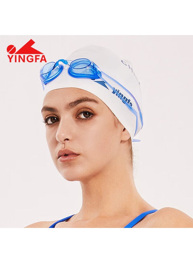 Yingfa Swimming Goggles, High-definition Anti-fog, Racing Compeion Training, Small Frame, For Students, Men And Women, Swimming Gl, Y570af, Blue - Image 3
