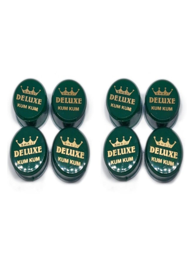 SBWC GREEN Kubera Kumkum for Women & Girls | Green Kumkum For Pooja (pack of 12) - Image 2