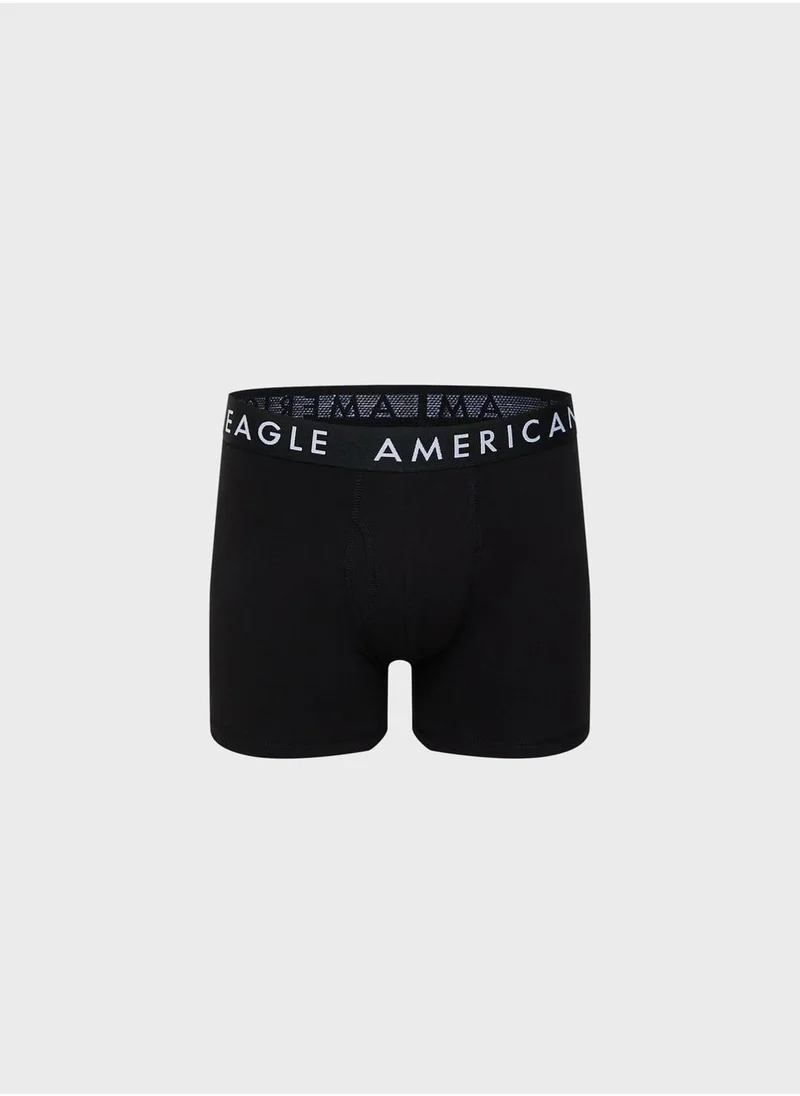 امريكان ايجل 3 Pack Classic Logo Band Boxers