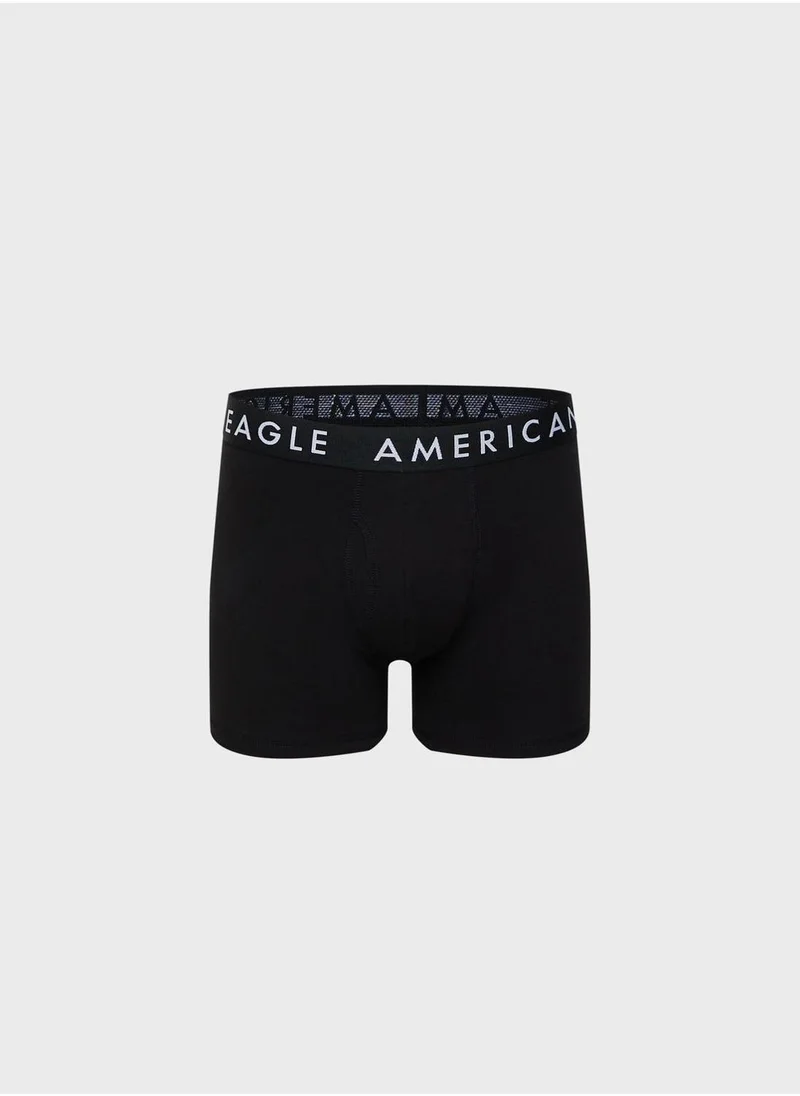 امريكان ايجل 3 Pack Classic Logo Band Boxers