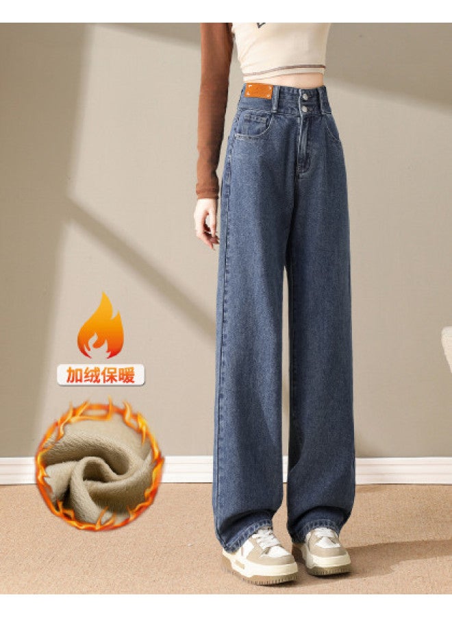 Baleno 2025 Autumn/Winter Thickened Fashion Versatile Casual Loose High-Waist Slimming Wide-Leg Pants - Image 1