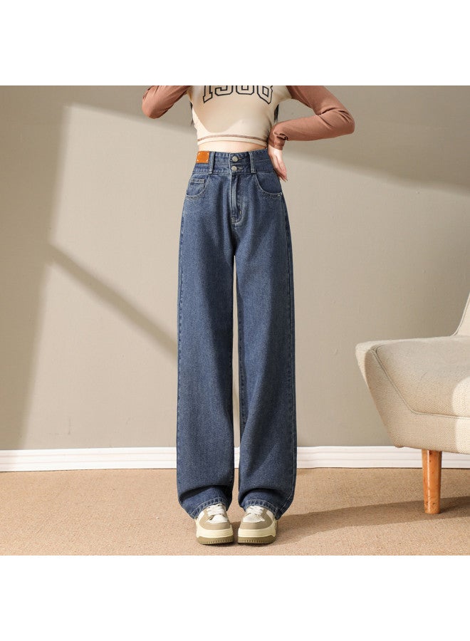 Baleno 2025 Autumn/Winter Thickened Fashion Versatile Casual Loose High-Waist Slimming Wide-Leg Pants - Image 3