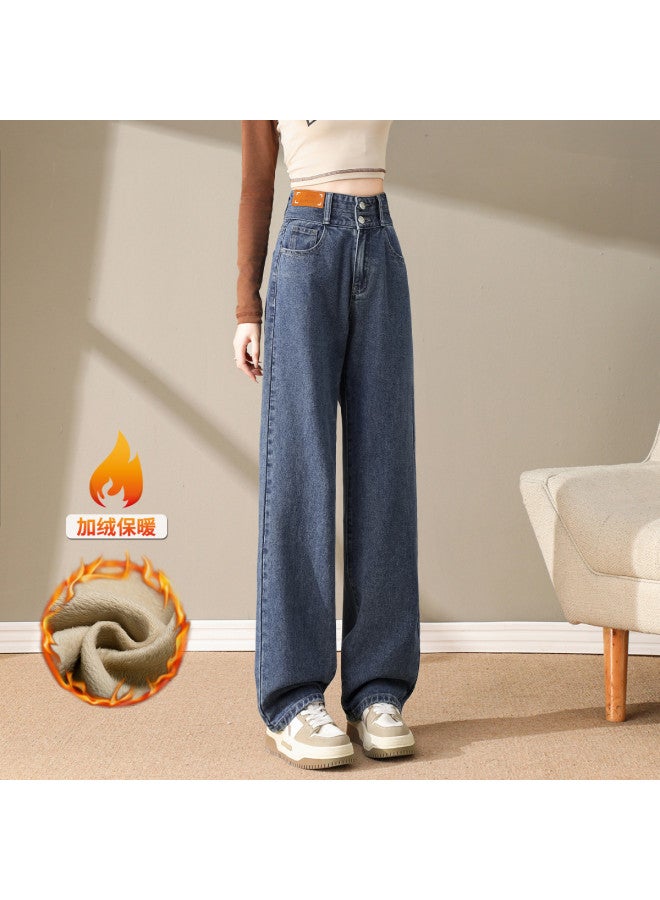 Baleno 2025 Autumn/Winter Thickened Fashion Versatile Casual Loose High-Waist Slimming Wide-Leg Pants - Image 2