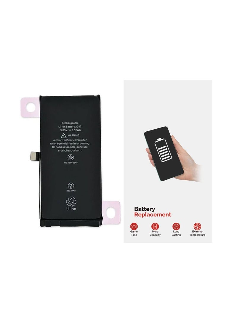 iPhone 12 mini Replacement Battery with High-Capacity 2227mAh