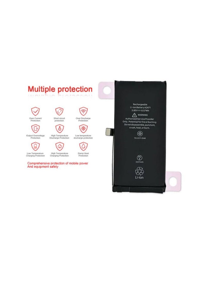 iPhone 12 mini Replacement Battery with High-Capacity 2227mAh