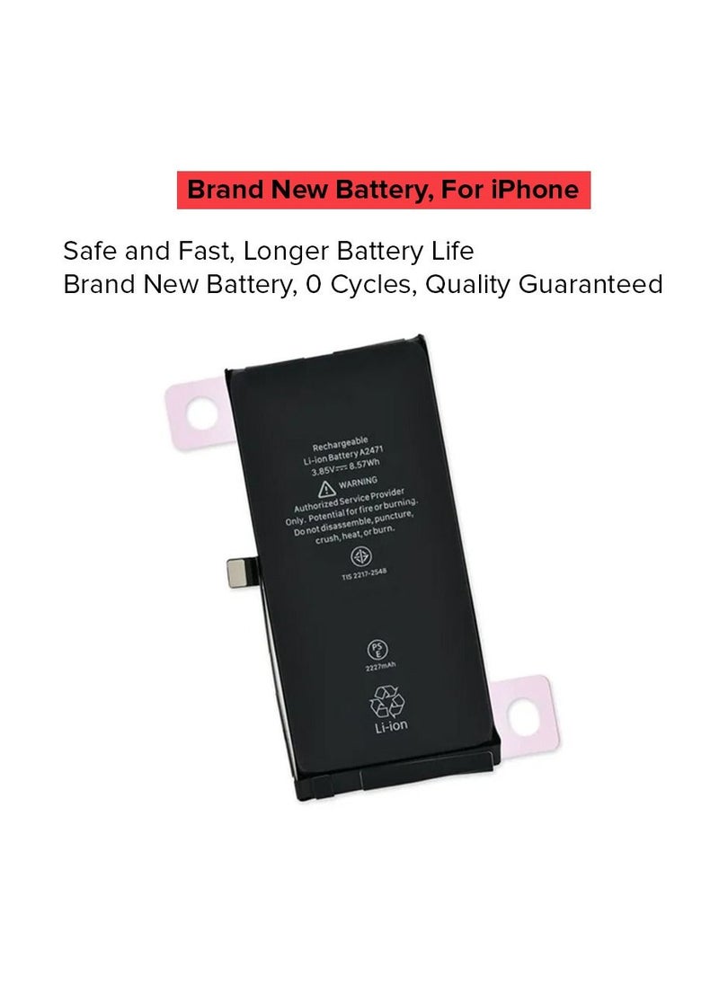 iPhone 12 mini Replacement Battery with High-Capacity 2227mAh