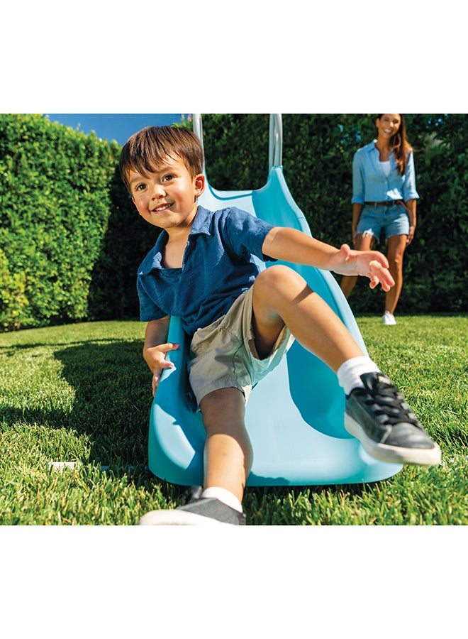 Intex 1.83M Galvanized Steel Freestanding Slide Blue for for All Kids - Image 5