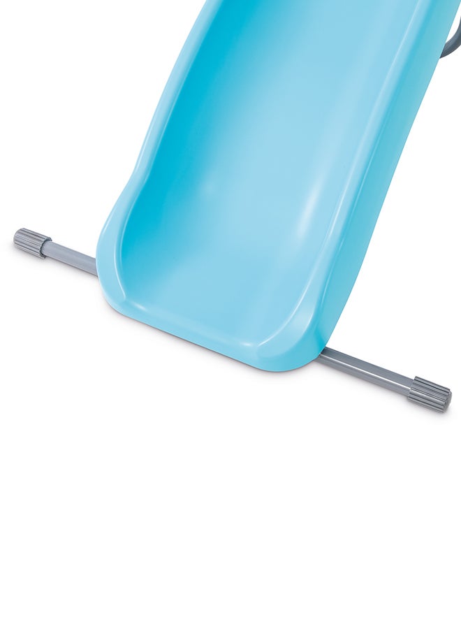 Intex 1.83M Galvanized Steel Freestanding Slide Blue for for All Kids - Image 3