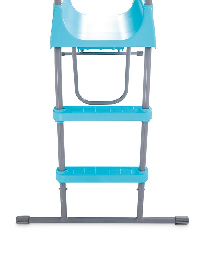 Intex 1.83M Galvanized Steel Freestanding Slide Blue for for All Kids - Image 2