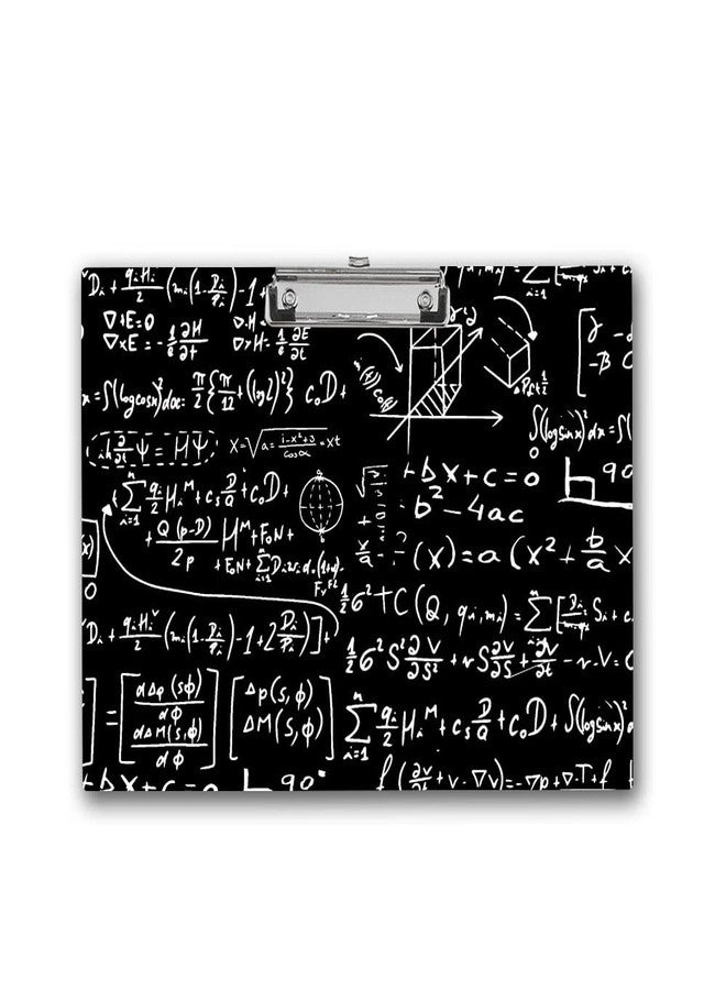 Vprint Quality "The Professional Exam Pad: A Durable and Functional Writing Surface for Students" (Mathematics) Wooden Clipboard Writing Pad | Exam Board for Kids Students Size 11X17 Inches - Image 1