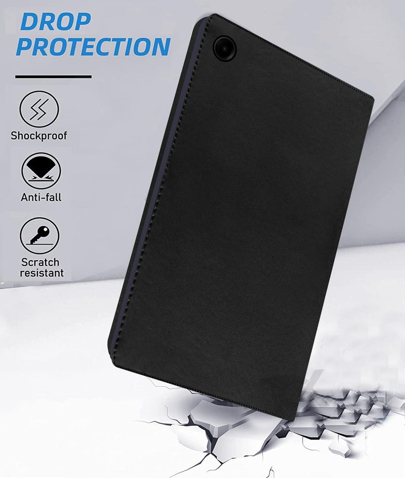 TGK Leather Flip Stand Case Cover for Samsung Galaxy Tab A9 8.7 inch (Black) - Image 5