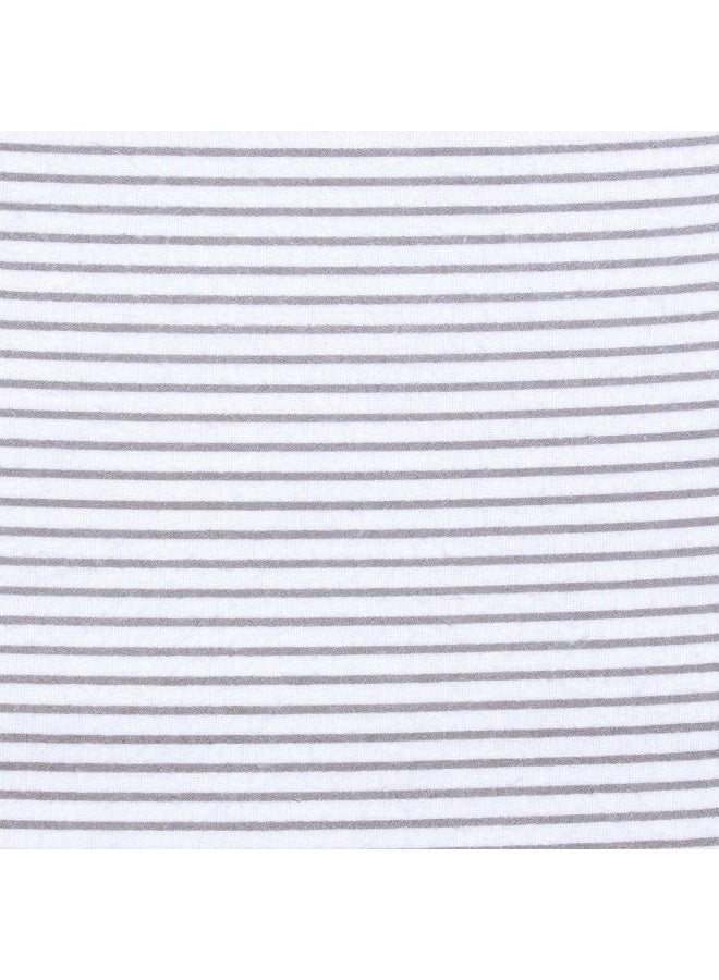 Gerber Gerber Boys and Girls Newborn Infant Baby Toddler Nursery 100% Cotton Flannel Receiving Swaddle Blanket, Sheep Grey, Pack of 5  - Image 2