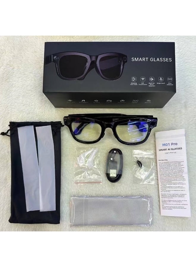 Smart AI Smart Glasses with 8MP Camera | 1080P HD Video Recording | Real-Time AI Translation | 32GB Built-in Storage | Hands-Free Wearable Recorder - Image 2