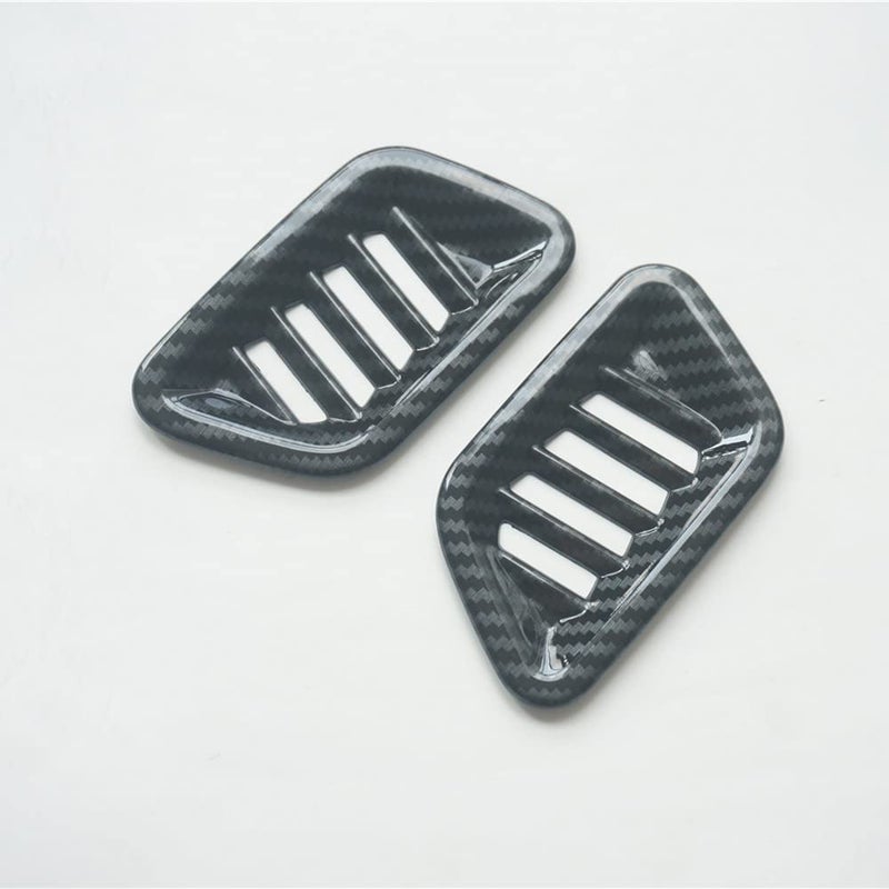 CYAuto New Sport Carbon Fiber Style Up Air Vent Trim Fit for Nissan Altima 2019 2020 2021 2022 2023 Carbon Fiber Style up air Vent Trim