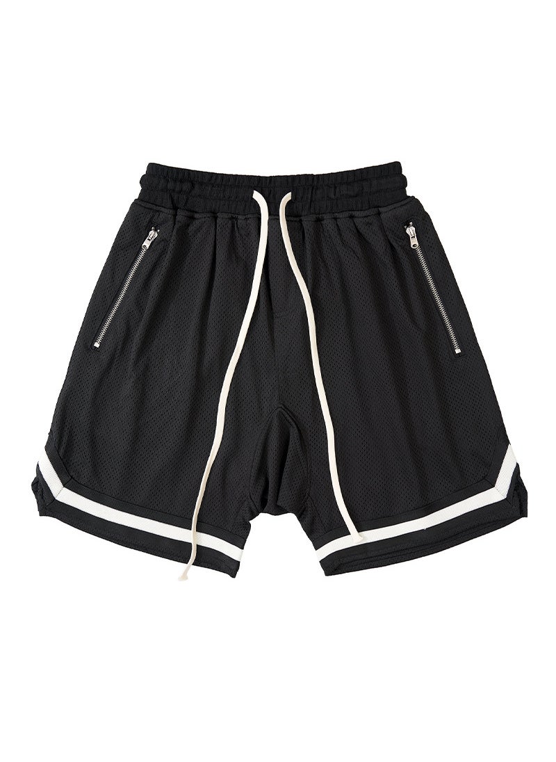 Generic FOG Essentials Mesh Shorts Mens Casual Sport Black 