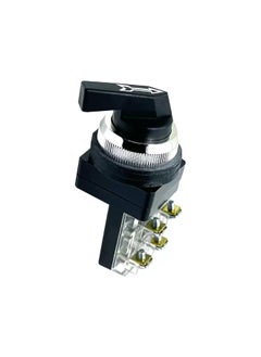Real Tend Real Tend Black Ø25mm. 2 Positions Long Knob Selector Switch 1 Year Warranty 