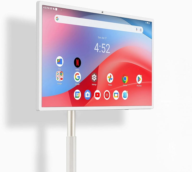27 Inch Mobile Touch Screen Monitor, 27G2W, FHD 1920P, Portable Smart TV with Webcam & MIC, Stereo Speaker, Wireless Design, Native OS, Screen Share, Remote Control, 60Hz... - Image 2