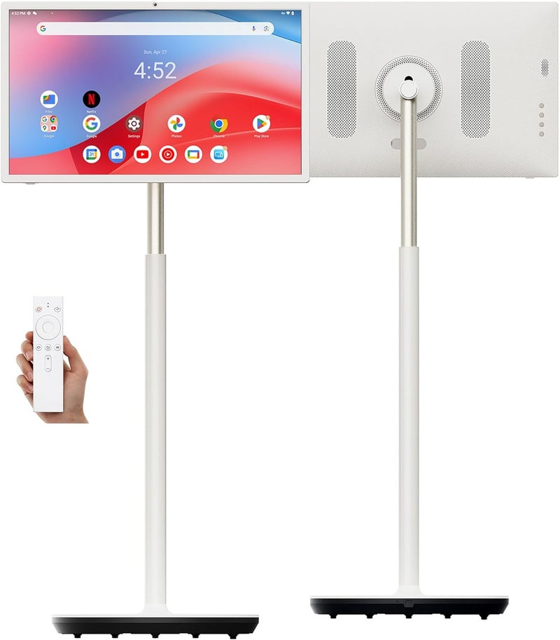 27 Inch Mobile Touch Screen Monitor, 27G2W, FHD 1920P, Portable Smart TV with Webcam & MIC, Stereo Speaker, Wireless Design, Native OS, Screen Share, Remote Control, 60Hz... - Image 1