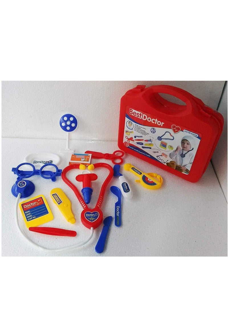 Rally Doctor Playset with Foldable Bag Doctor Playset Pretend Play Sets Doctor Playset Toy for Kids Boys Girls  - Image 4