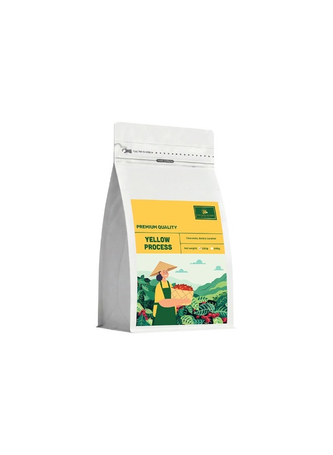 The Caphe Vietnam Combo Gift Set - Premium Quality Yellow Process Whole Bean 250g + Premium Macadamia Vip Size No Shell 500 g - Image 2