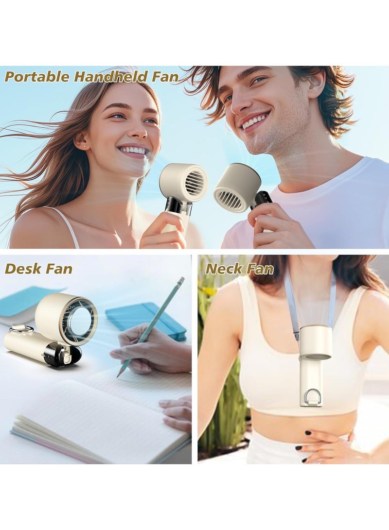 Swift Portable Handheld Fan, Mini USB Rechargeable Cooling Fan - Image 2