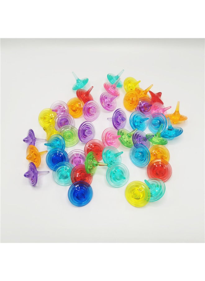 Generic Color Spinning Top Children's Toy Set 3A Acrylic Healthy Durable Material Cartoon Animal Handmade Jewelry-Color:Small Luminous Stone (320g ~ 544)  - Image 3