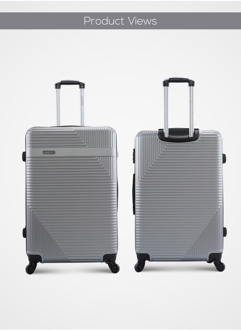 PARAJOHN - Lightweight ABS Hard Side Spinner Medium Checked In Luggage Trolley Bag with Lock - Image 1