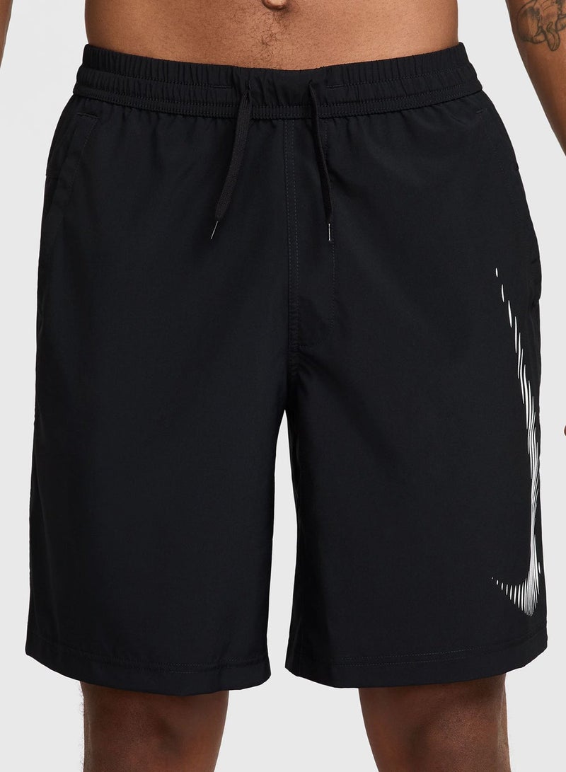 Nike شورتات نايك فورم للرجال بتقنية دراي-فيت بدون بطانة متعددة الاستخدامات - Image 1