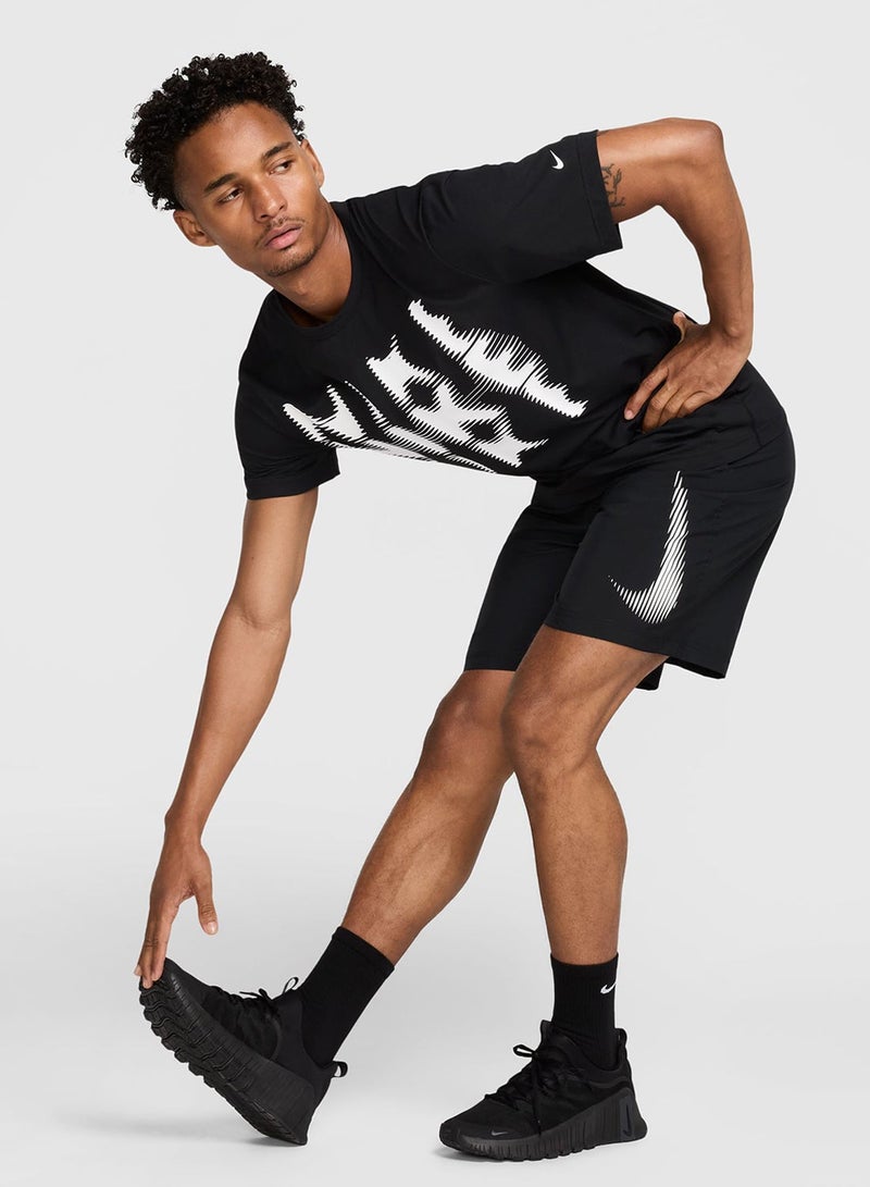 Nike شورتات نايك فورم للرجال بتقنية دراي-فيت بدون بطانة متعددة الاستخدامات - Image 4