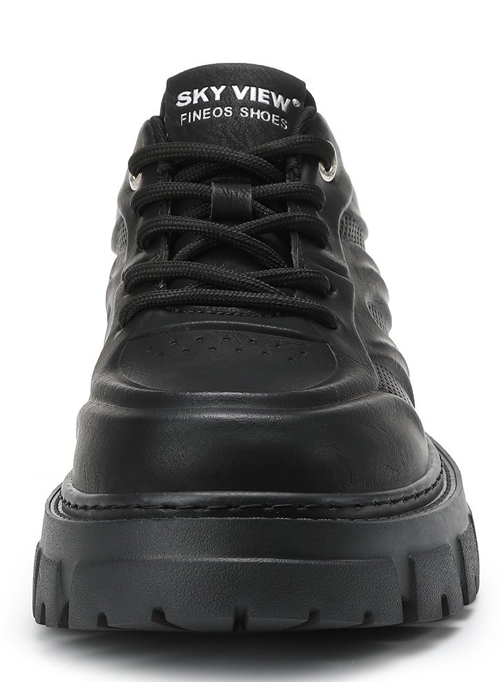 Sky View Men's Fashion Shoes Casual indoor outdoor Lightweight Lace-Up Non Slip Low Top Martin Boots Walking comfortable Work buisness soft sole - Image 3